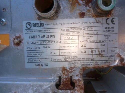 Ricambi per caldaia gas - ricambi, a
